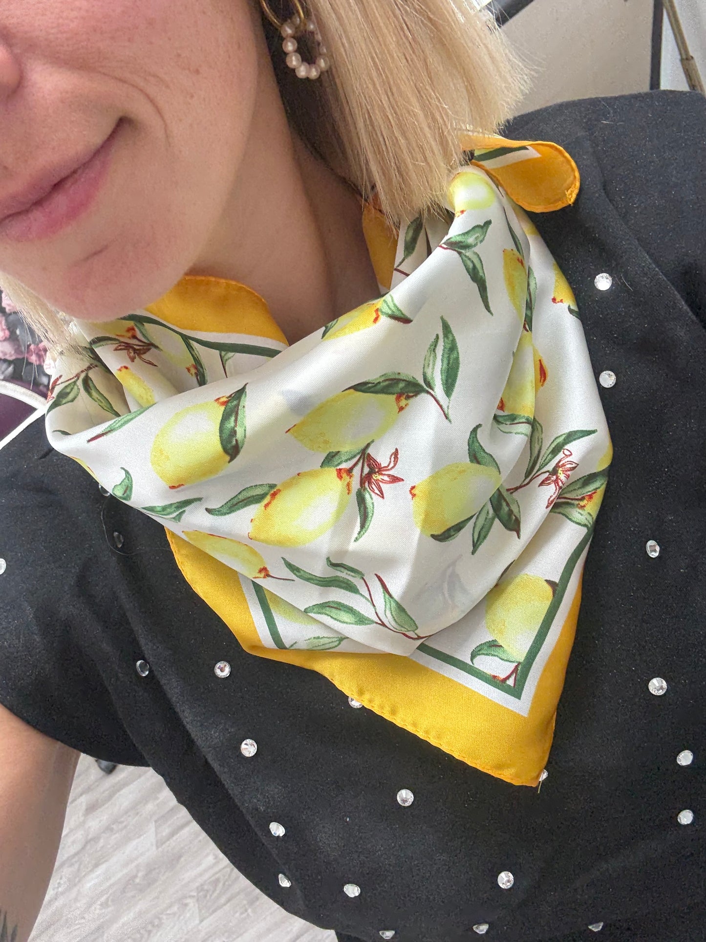 Foulard / bandana citron
