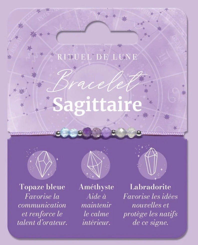 Bracelet astro sagittaire