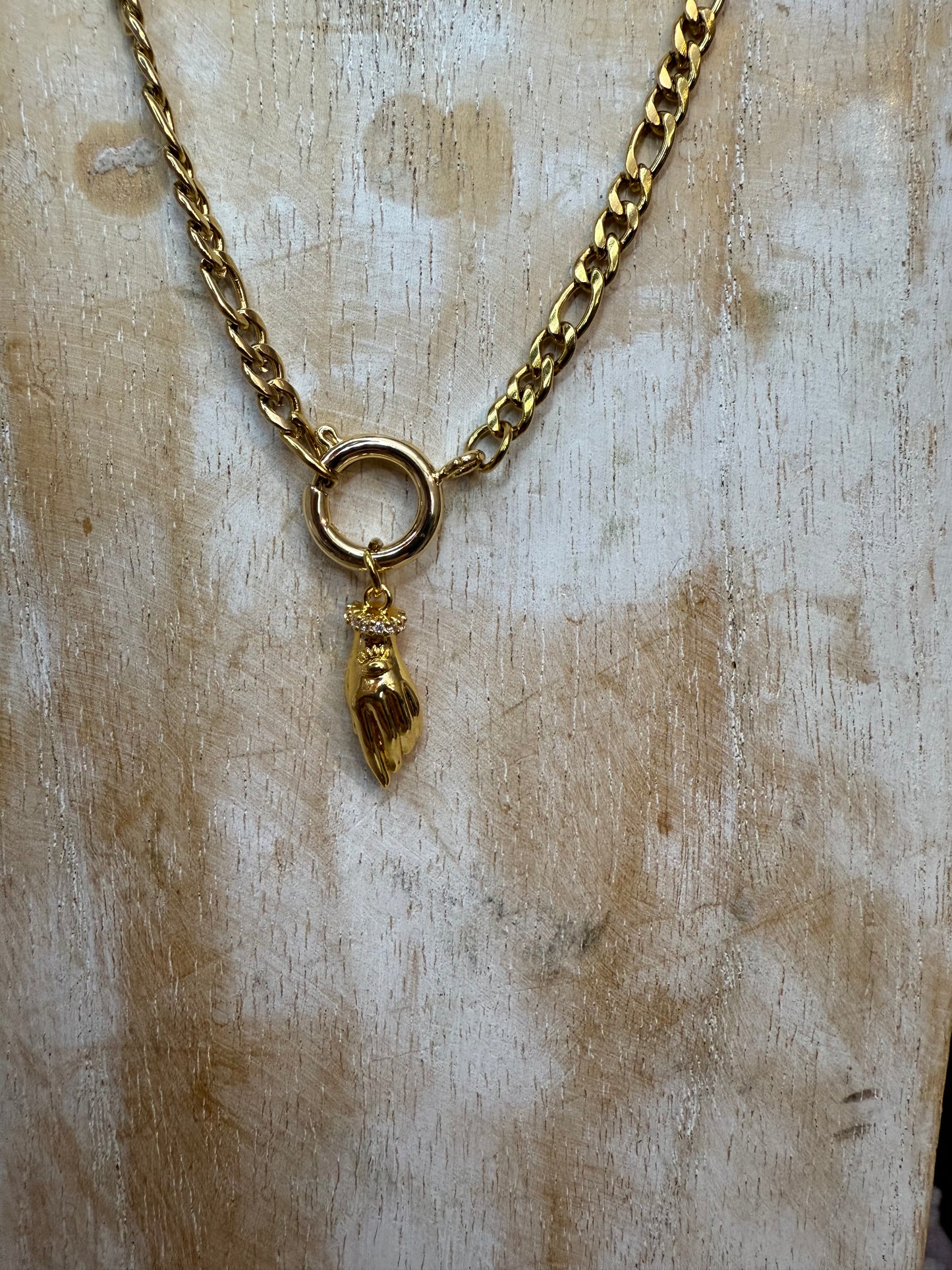 Collier main « eye »