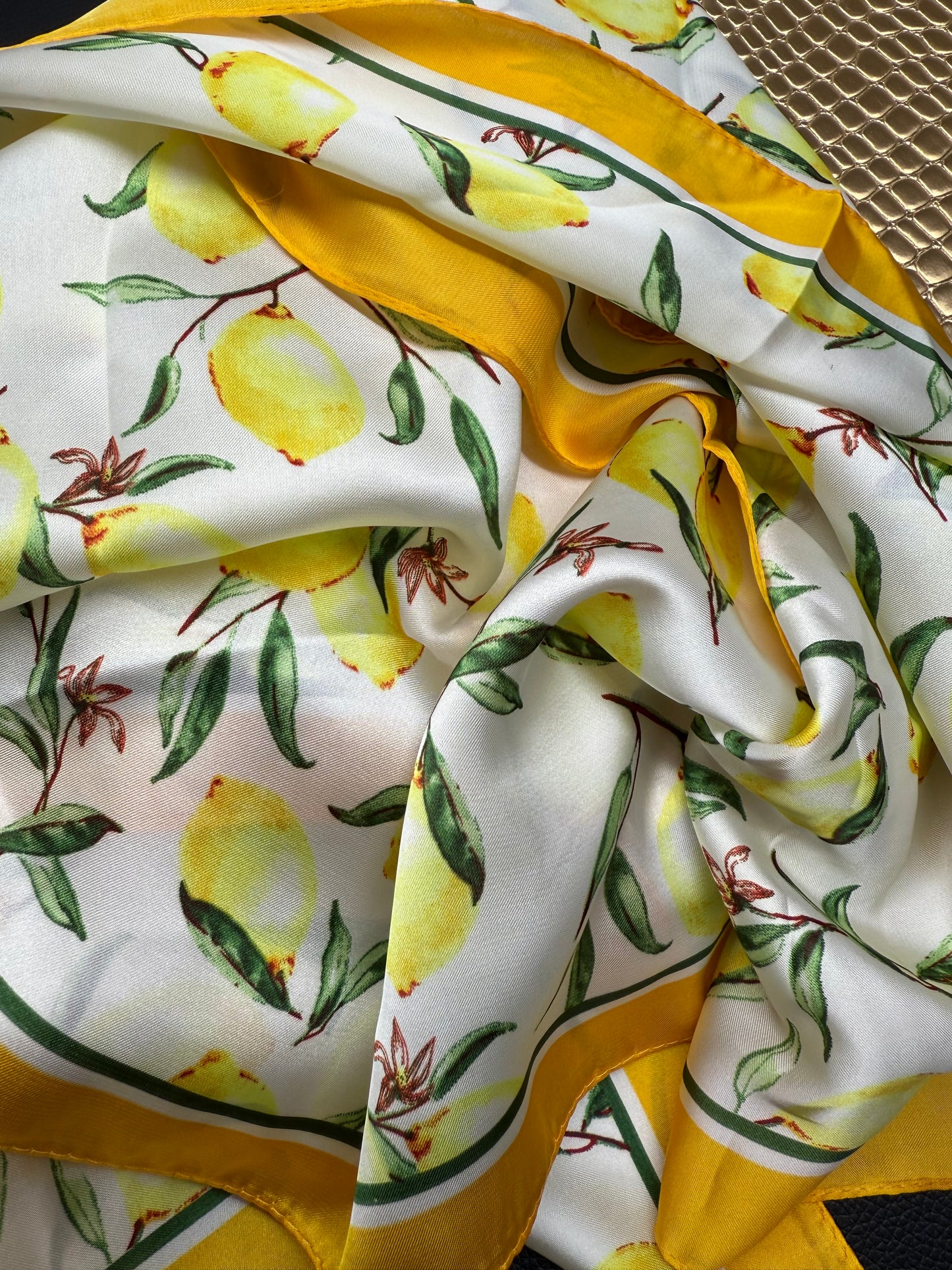 Foulard / bandana citron