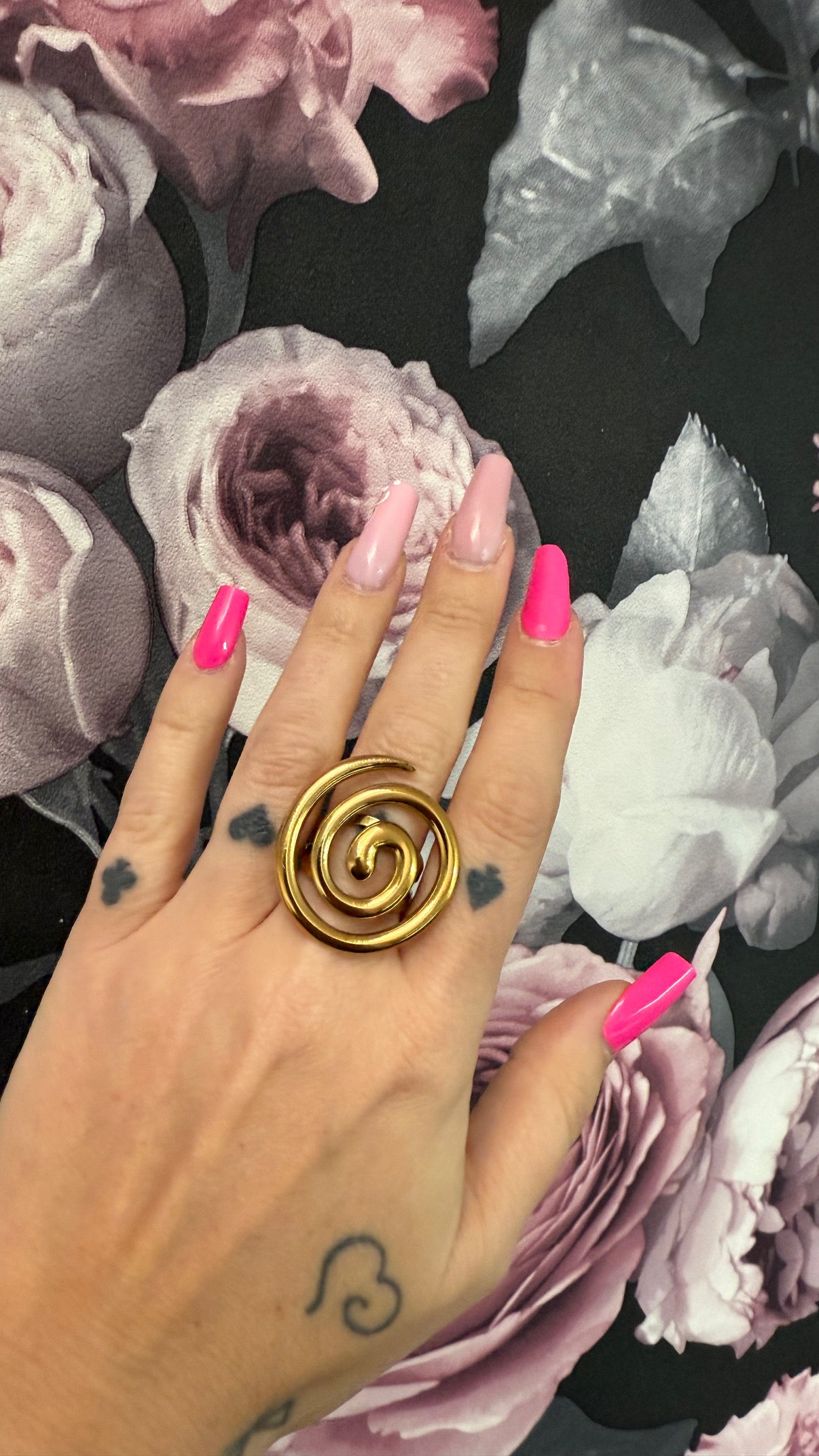 Bague spirale