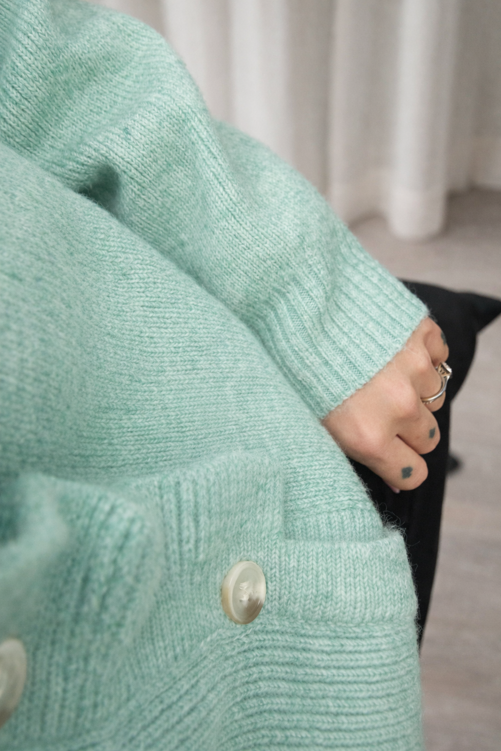 ✨ Gilet vert Pistacio — douceur, fraîcheur & style 💚