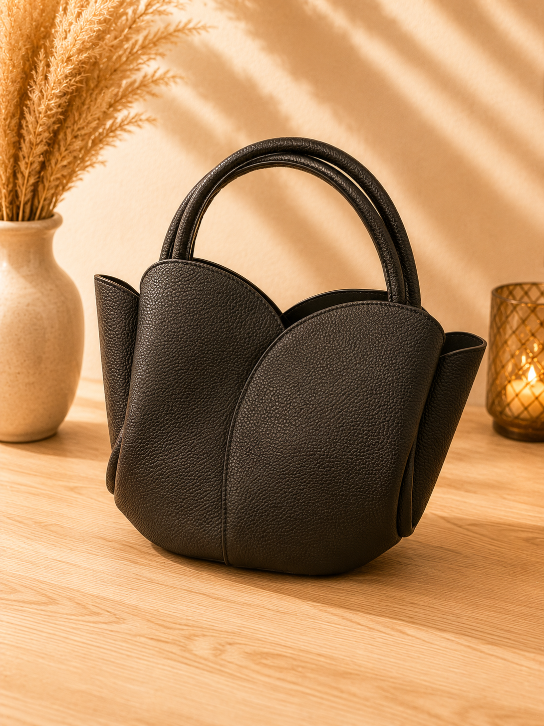 👜 Sac Pétalia – Noir