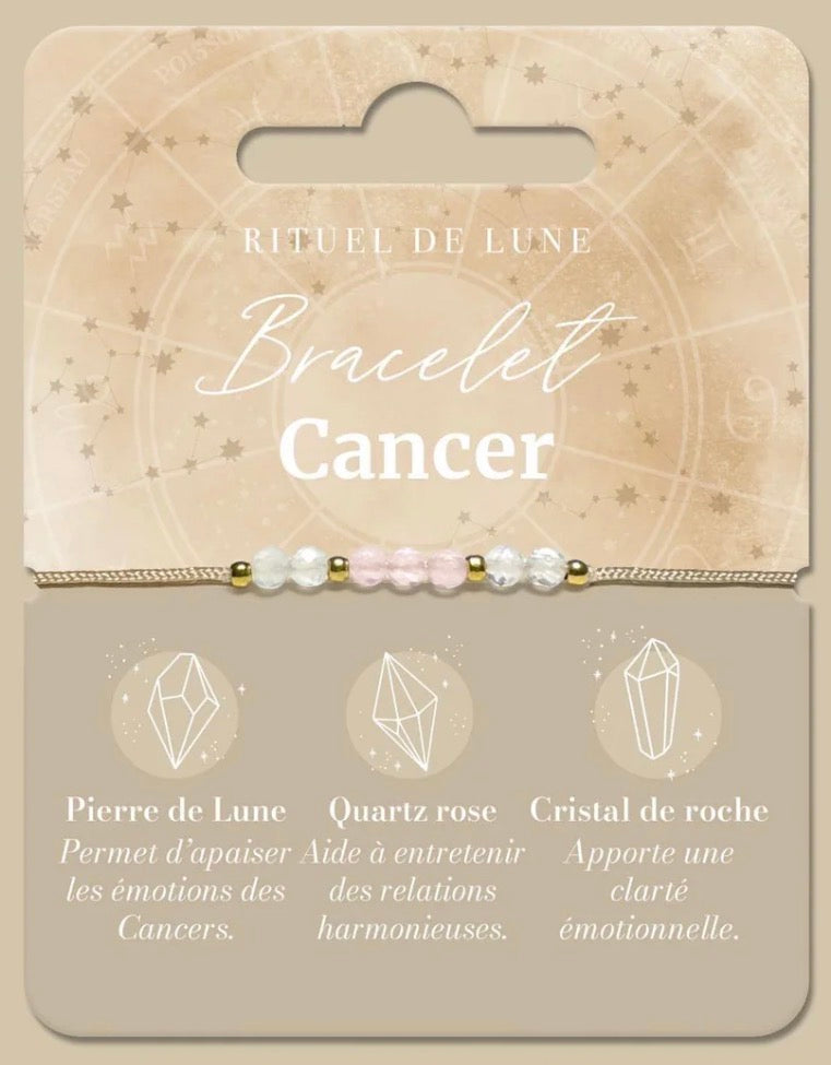 Bracelet astro cancer