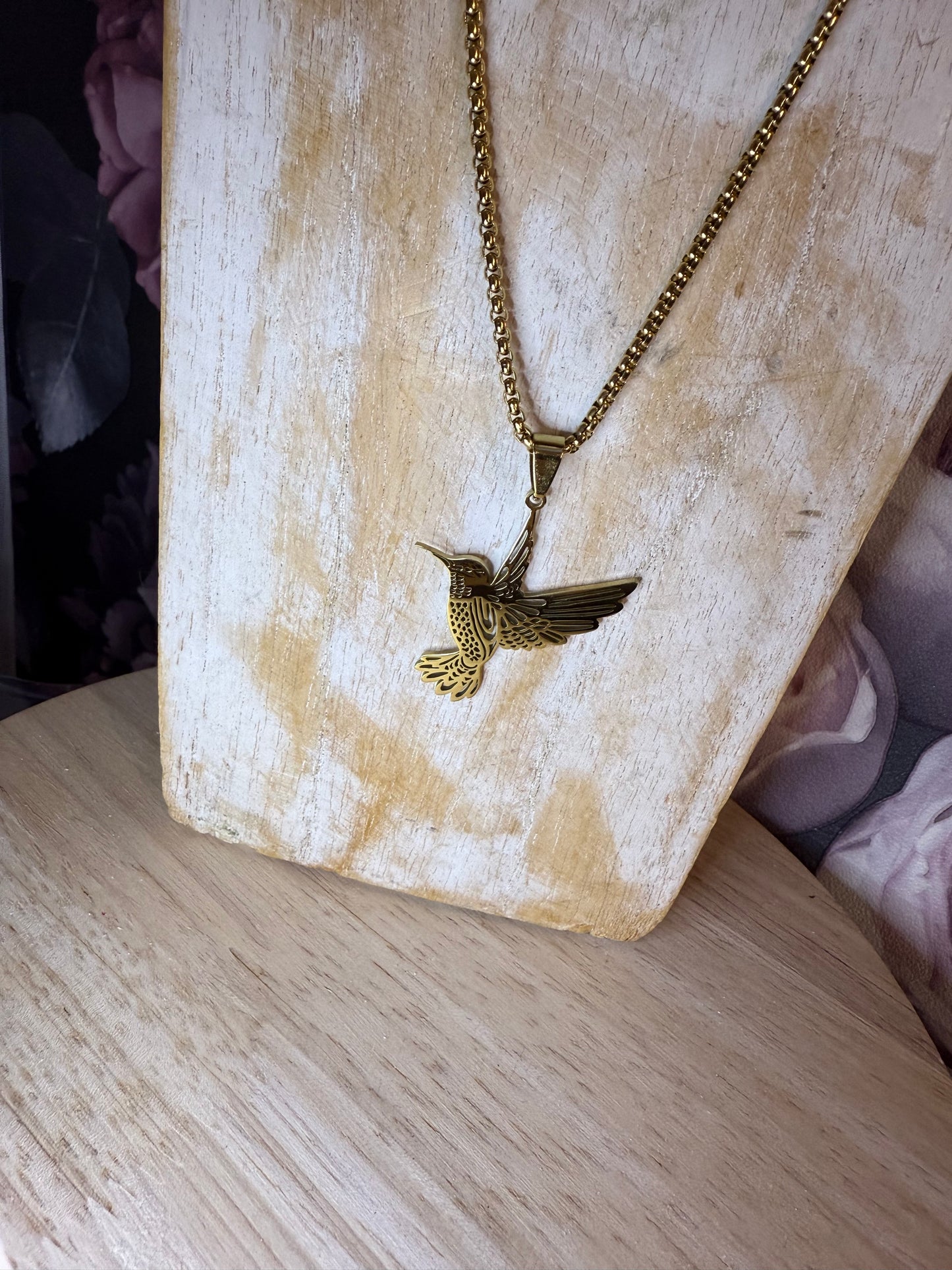 Collier colibri