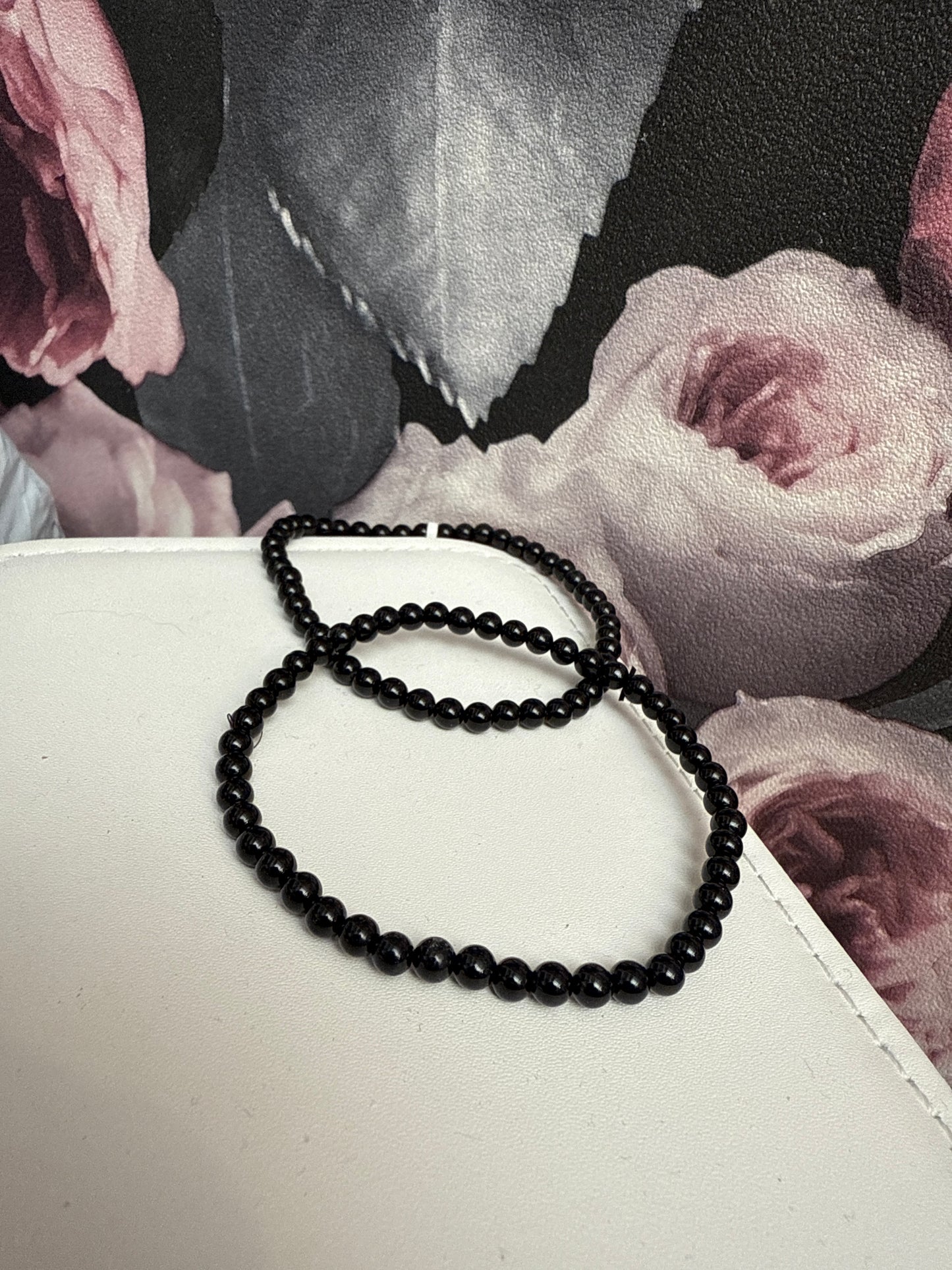 Bracelet obsidienne noire