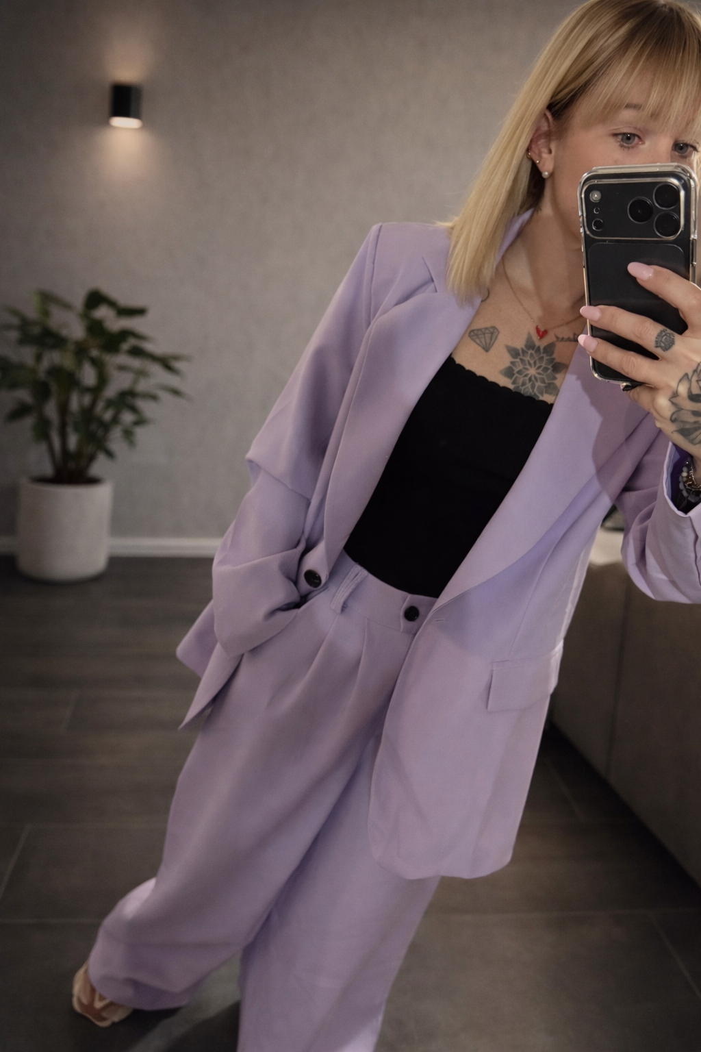 Pantalon costume Lila