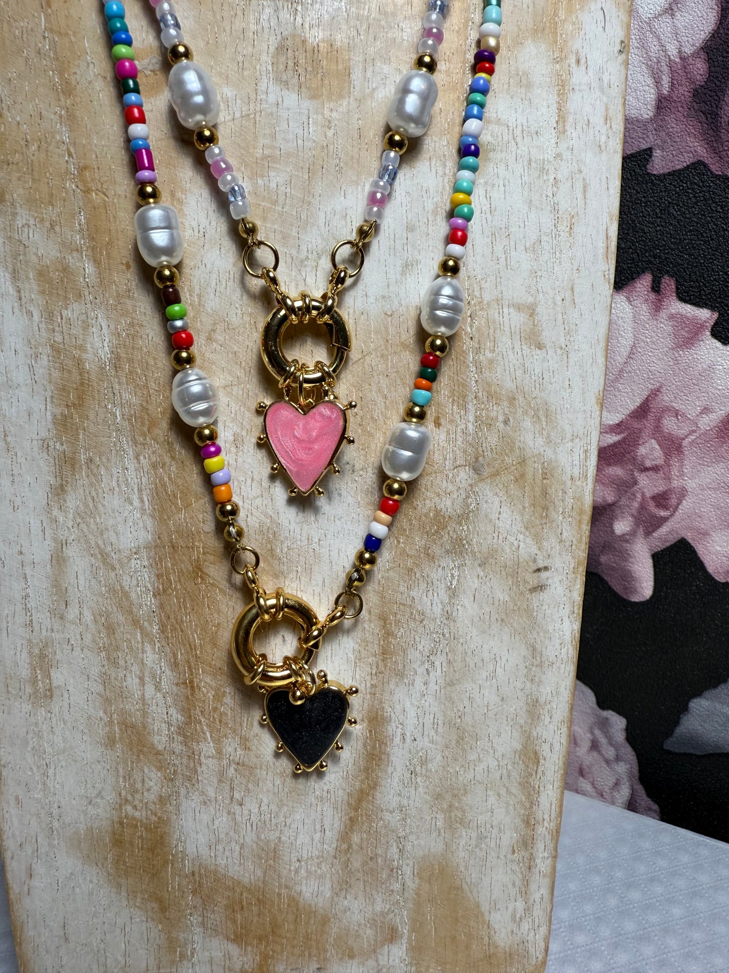 Collier Color heart