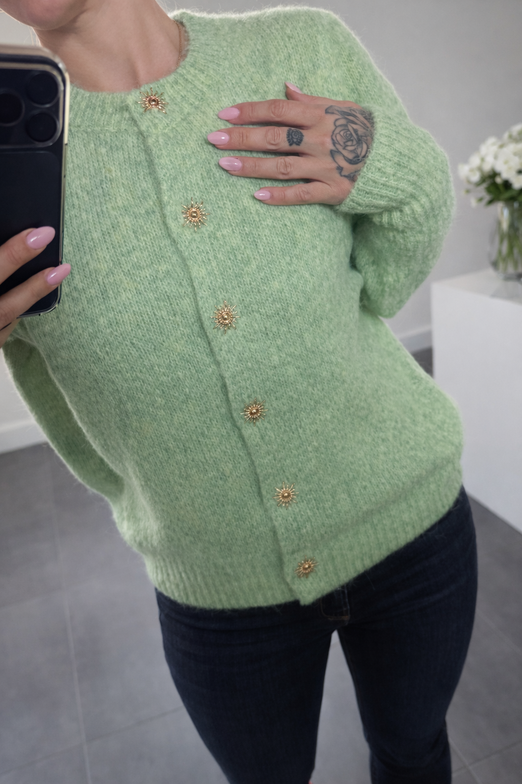 ✨ Gilet Émeraude — la touche élégante qui change tout 💚