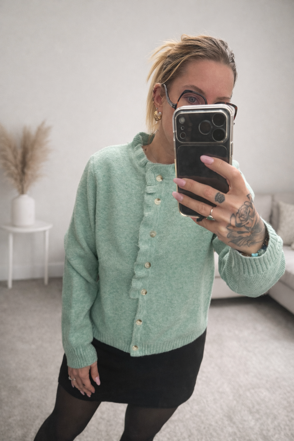 ✨ Gilet vert Pistacio — douceur, fraîcheur & style 💚