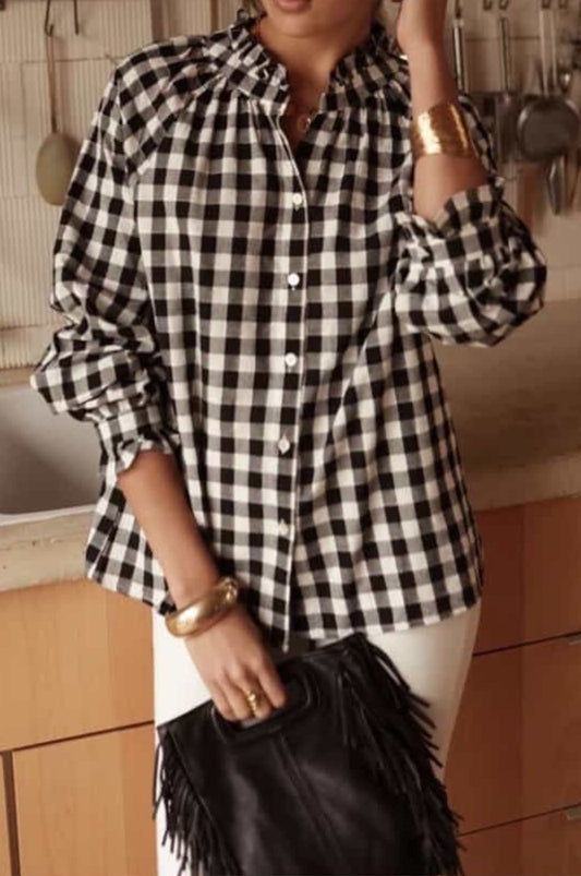 Chemise Jack noire & blanche