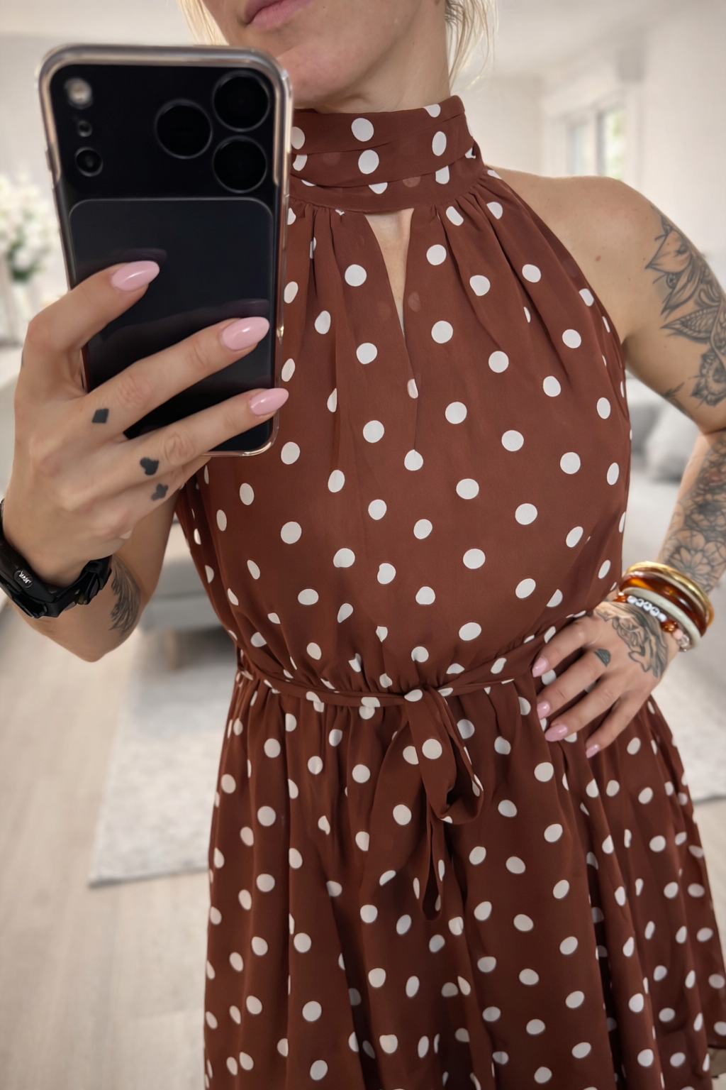 ✨ Robe Paulette — élégance naturelle & style intemporel 🤎