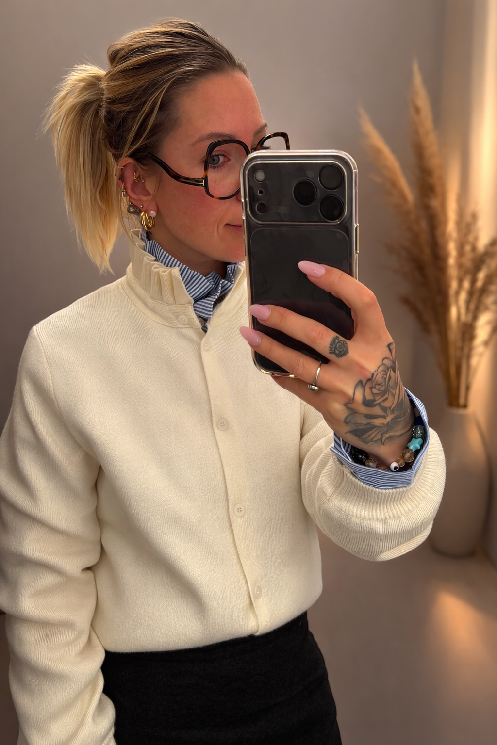 Cardigan Mélissa - blanc