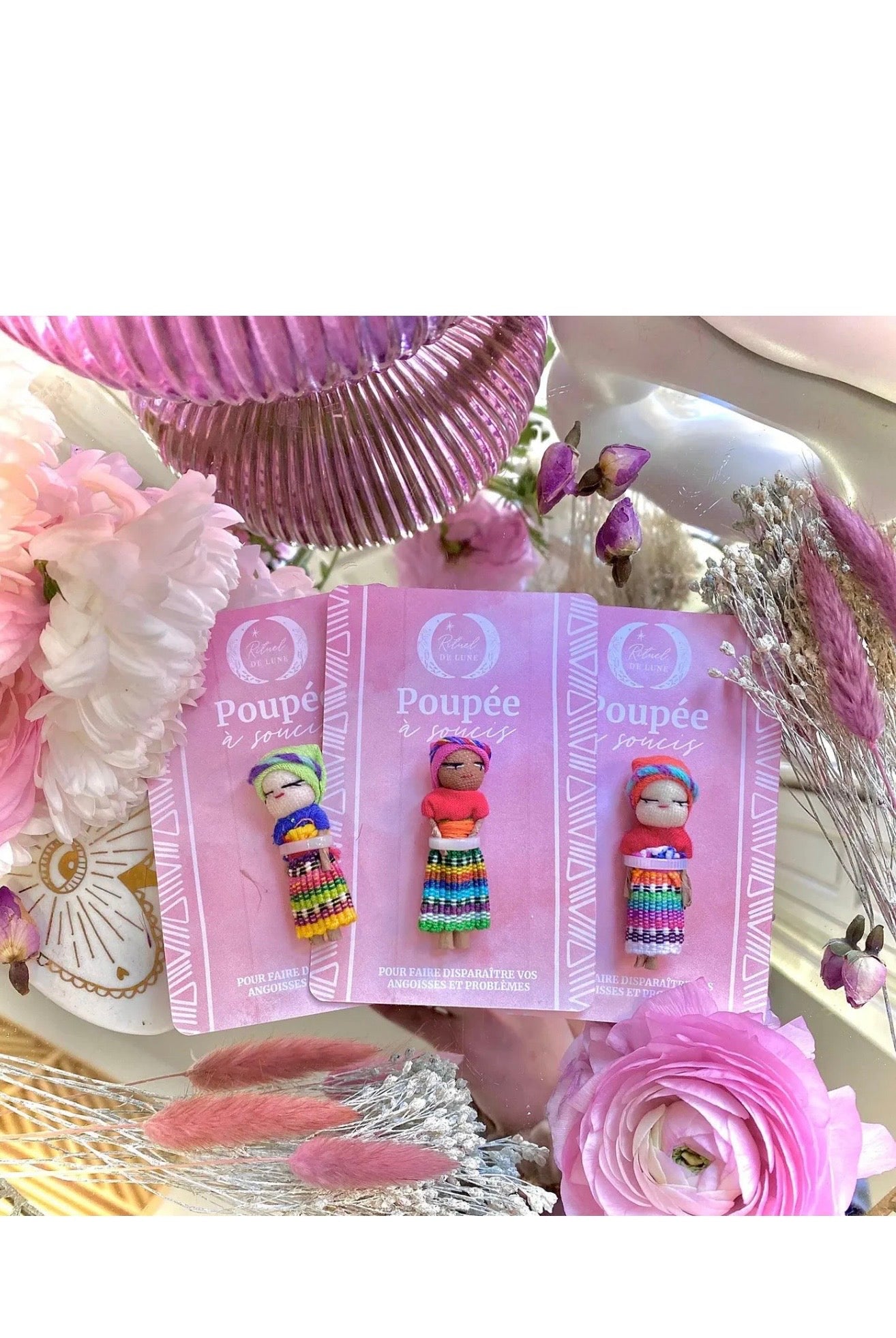 ✨ Poupée à soucis — le petit rituel magique pour apaiser l’esprit