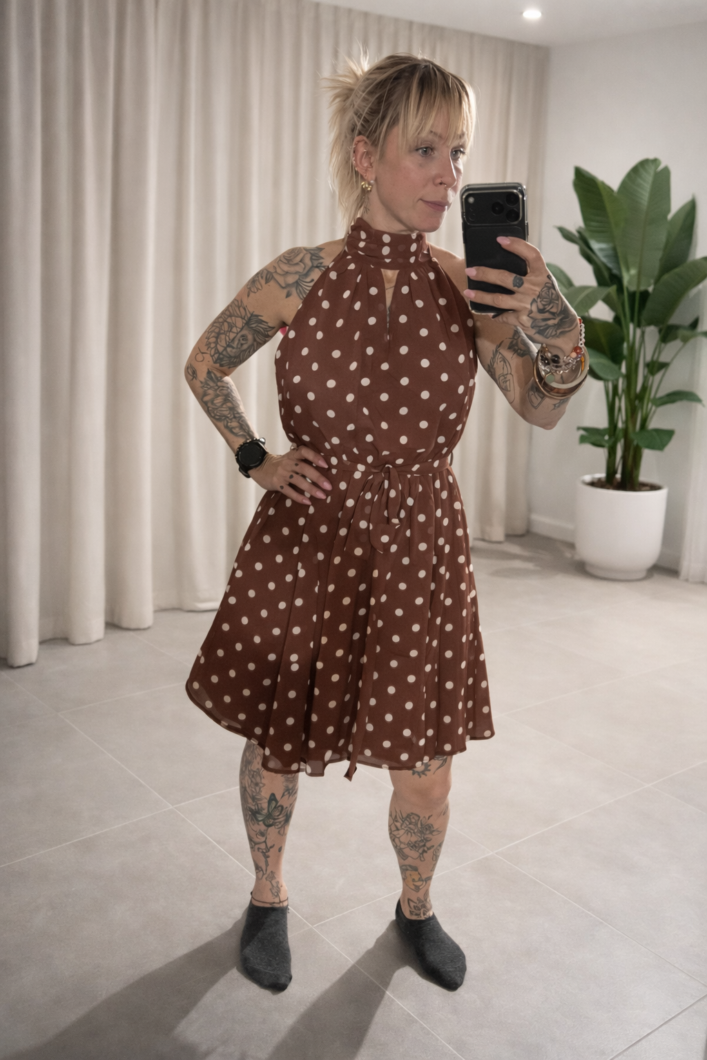 ✨ Robe Paulette — élégance naturelle & style intemporel 🤎