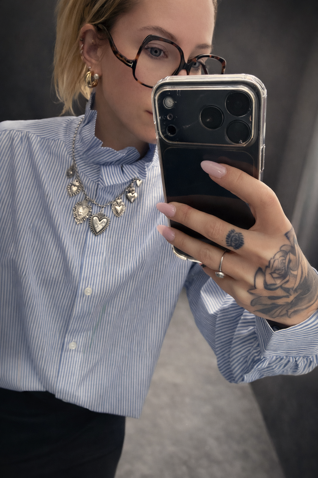 ✨ Chemise Claudie — élégance romantique & style affirmé 💙