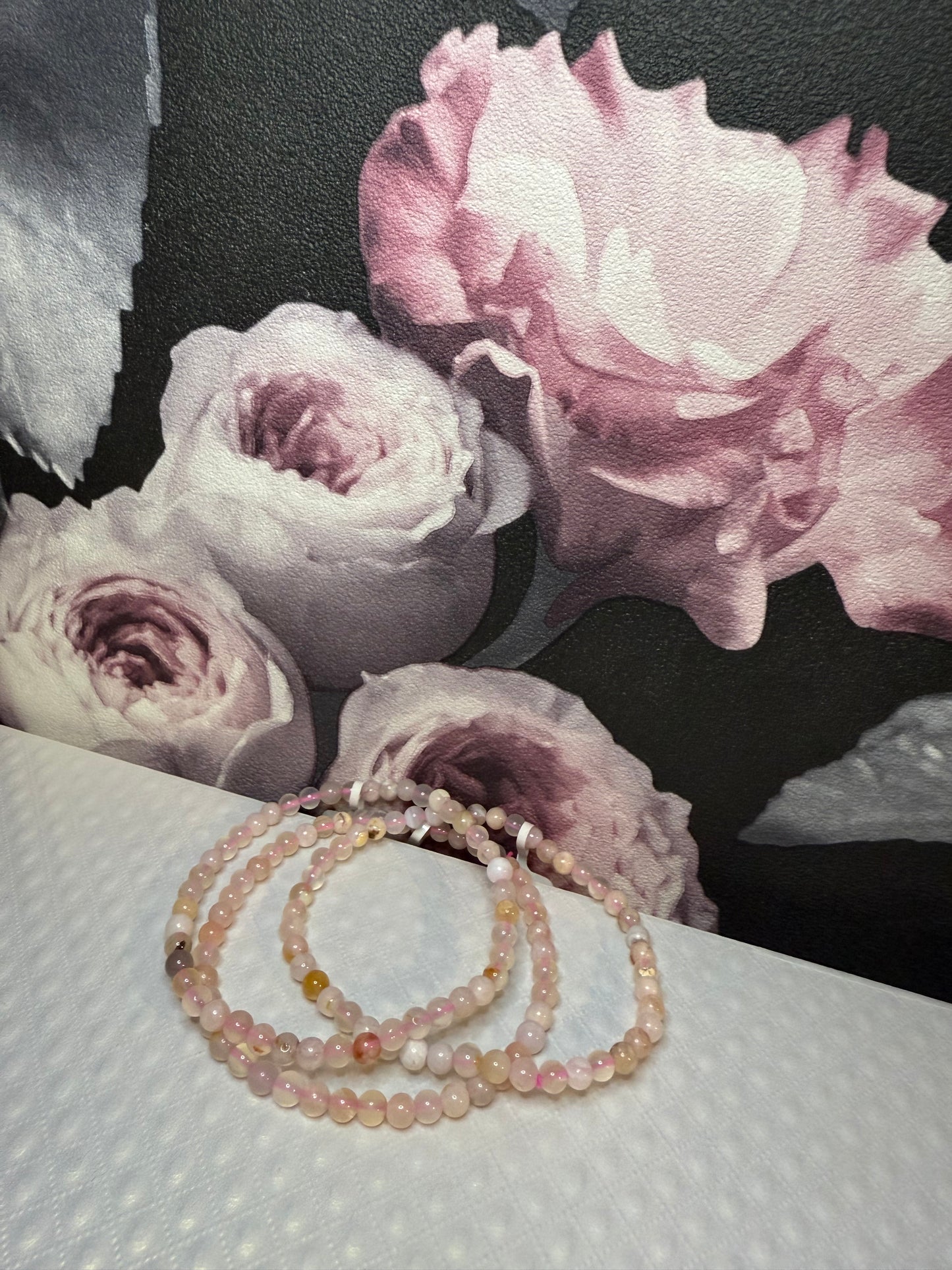 Bracelet Agathe fleur de cerisier