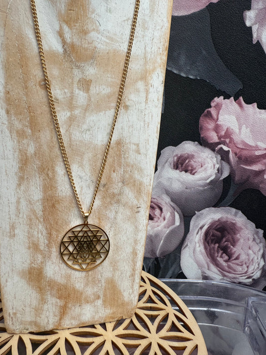 Collier Sri Yantra