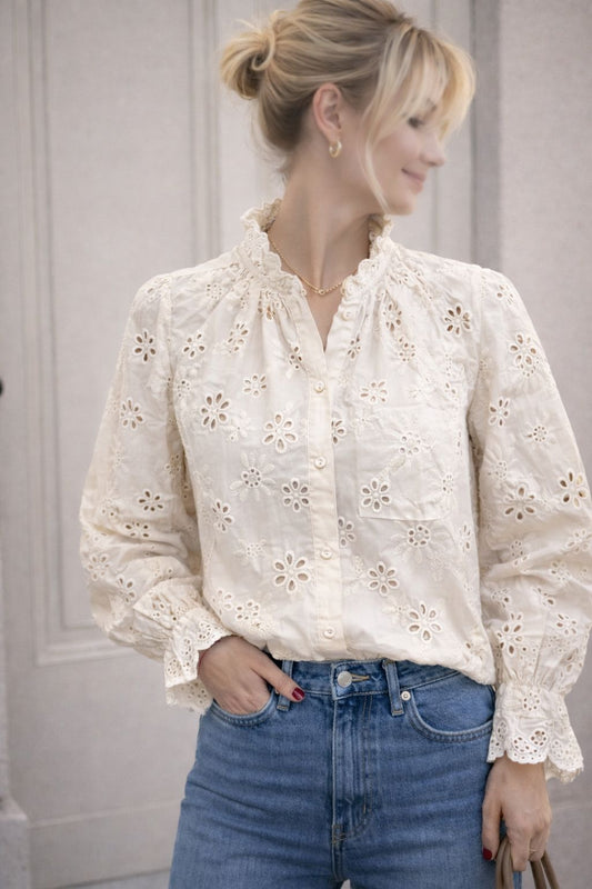 Chemise Amalya à broderie