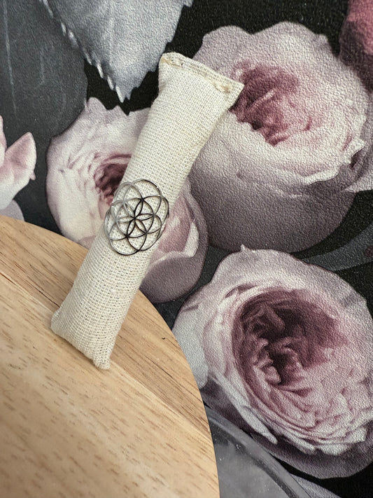 Bague fleur de vie modèle 3