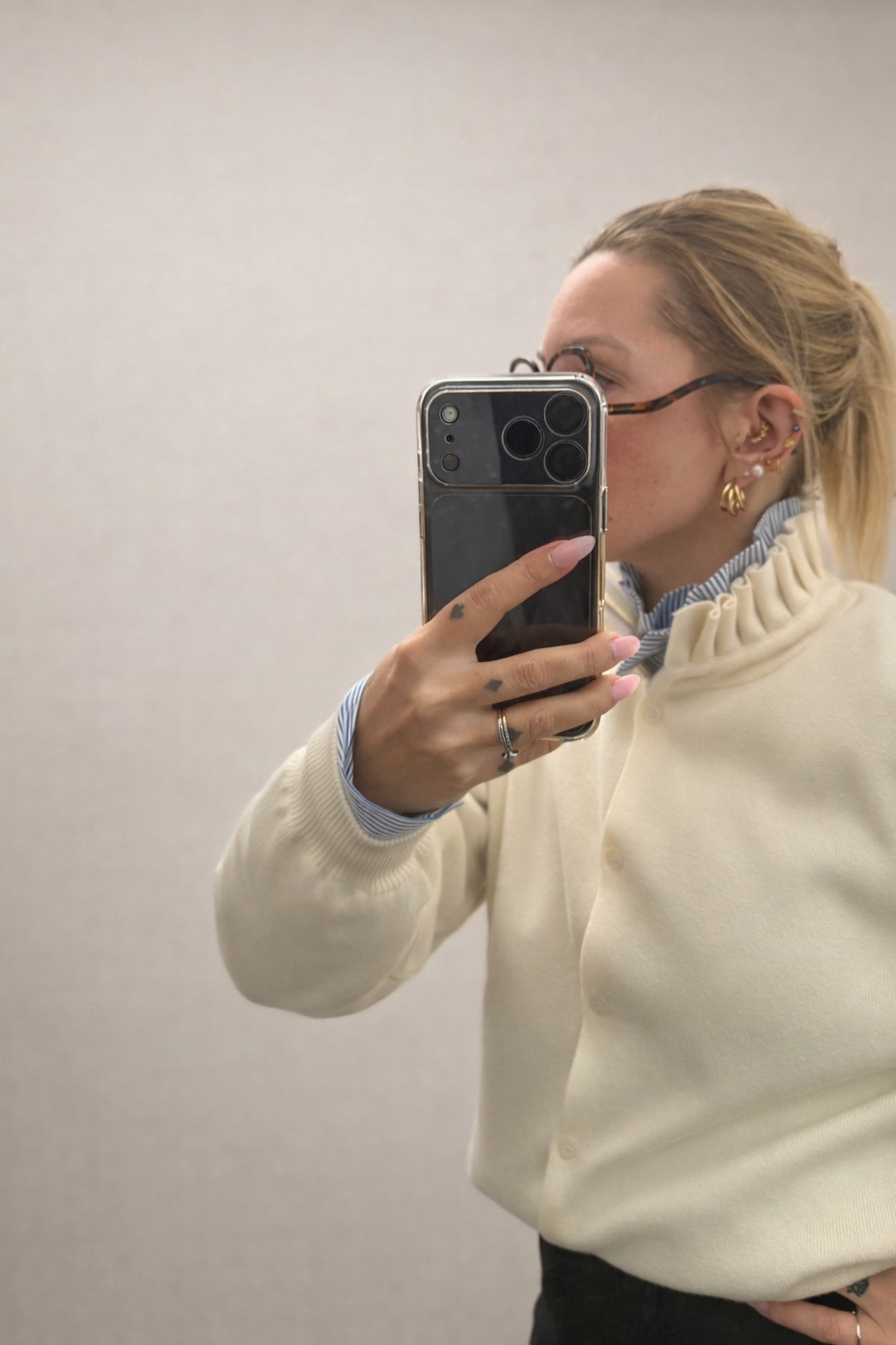 Cardigan Mélissa - blanc