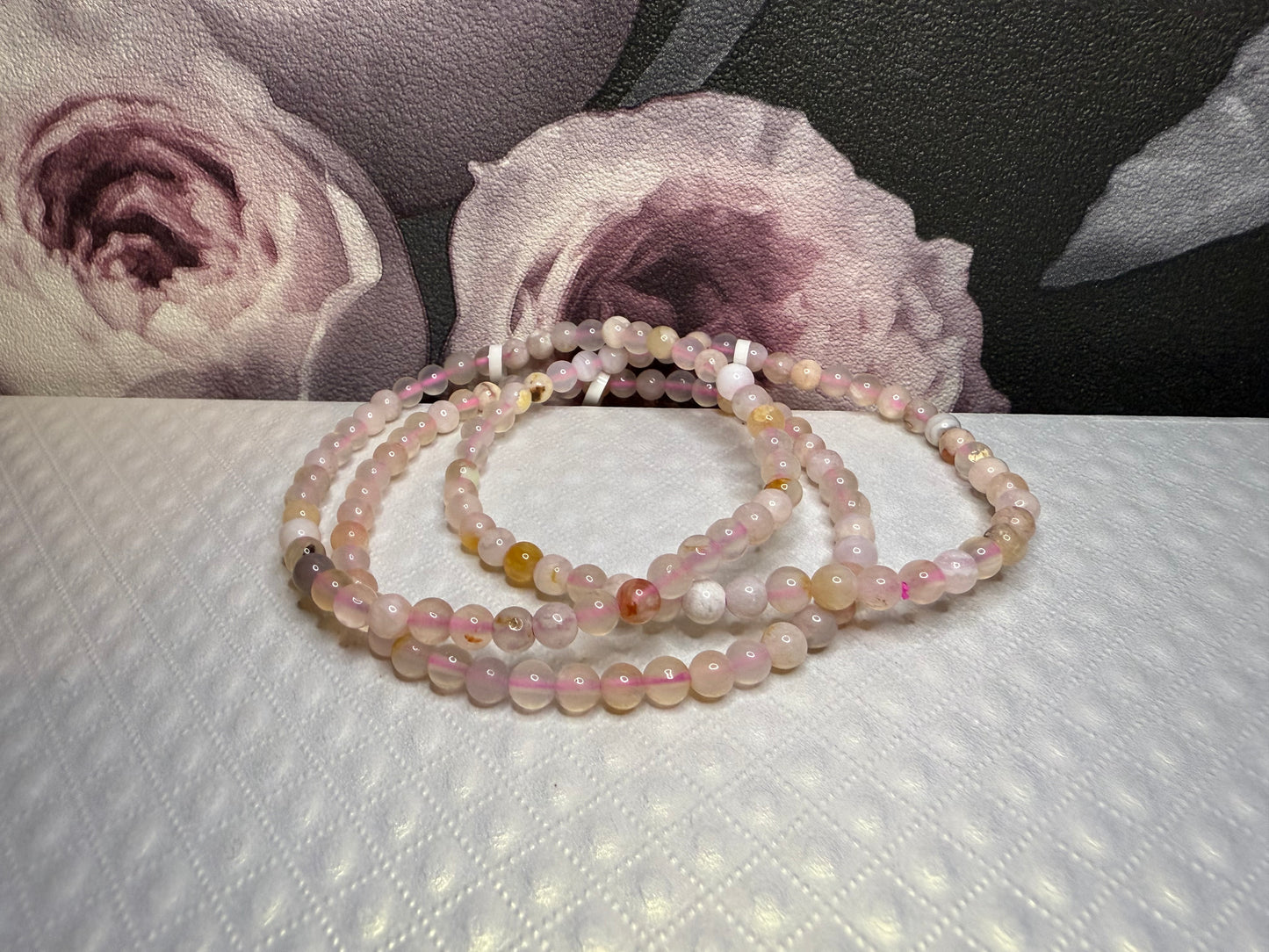 Bracelet Agathe fleur de cerisier