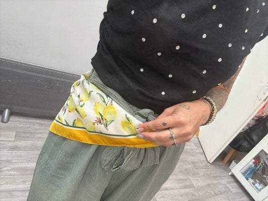 Foulard / bandana citron
