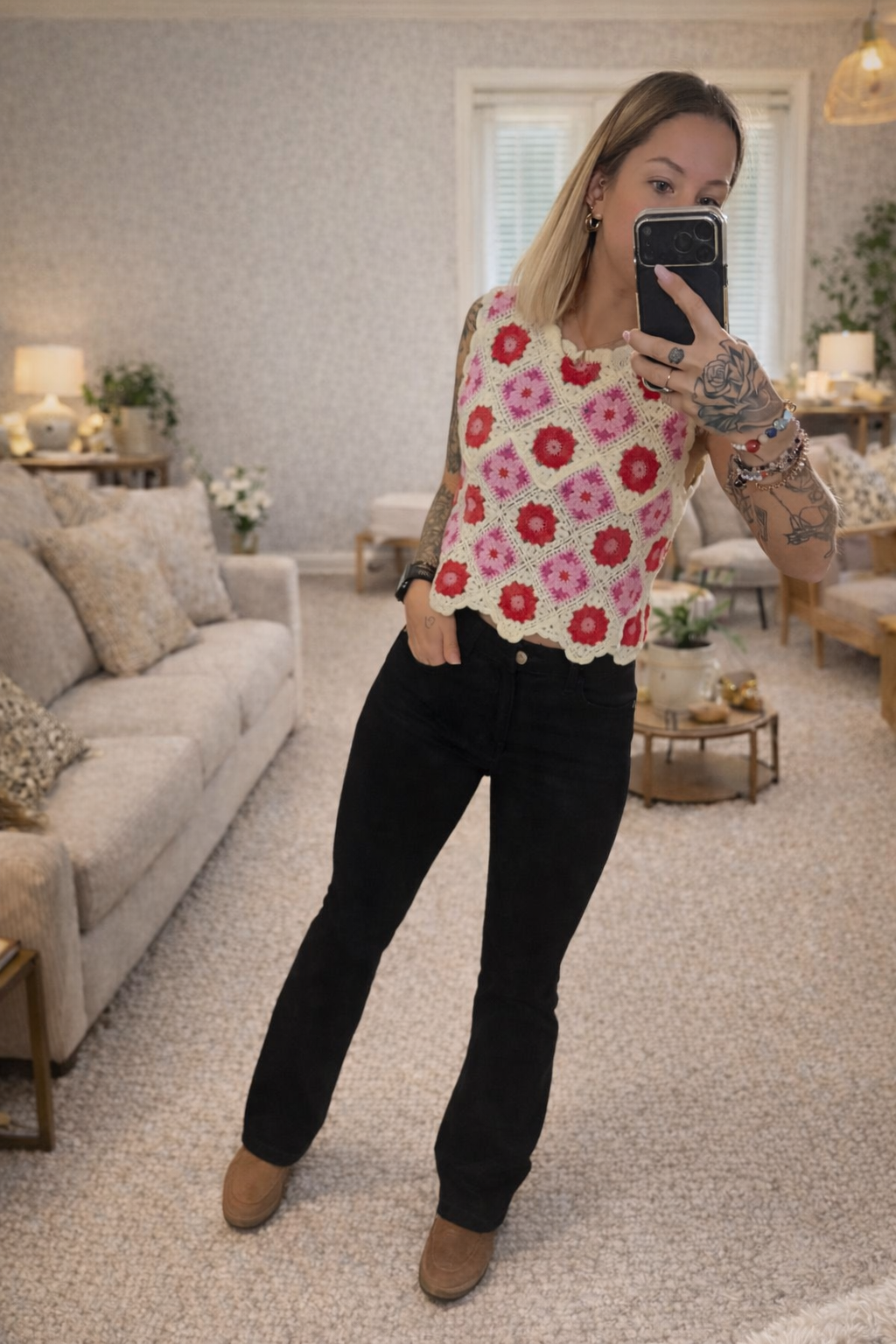 ✨ Pantalon Célia Noir — l’indispensable chic du dressing 🖤