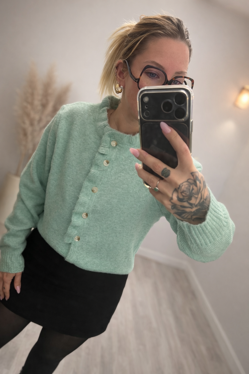 ✨ Gilet vert Pistacio — douceur, fraîcheur & style 💚
