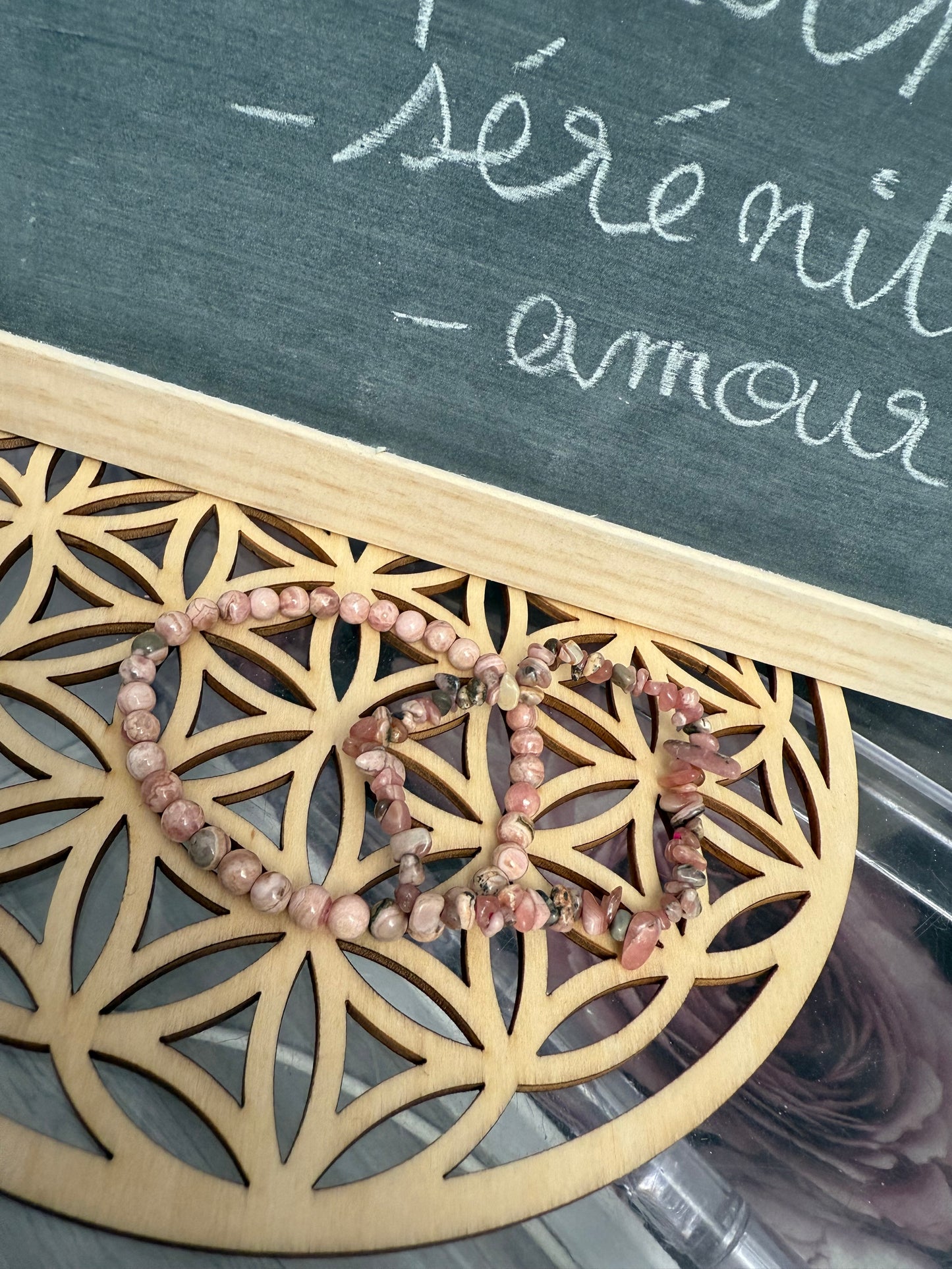 Bracelet rodochrosite