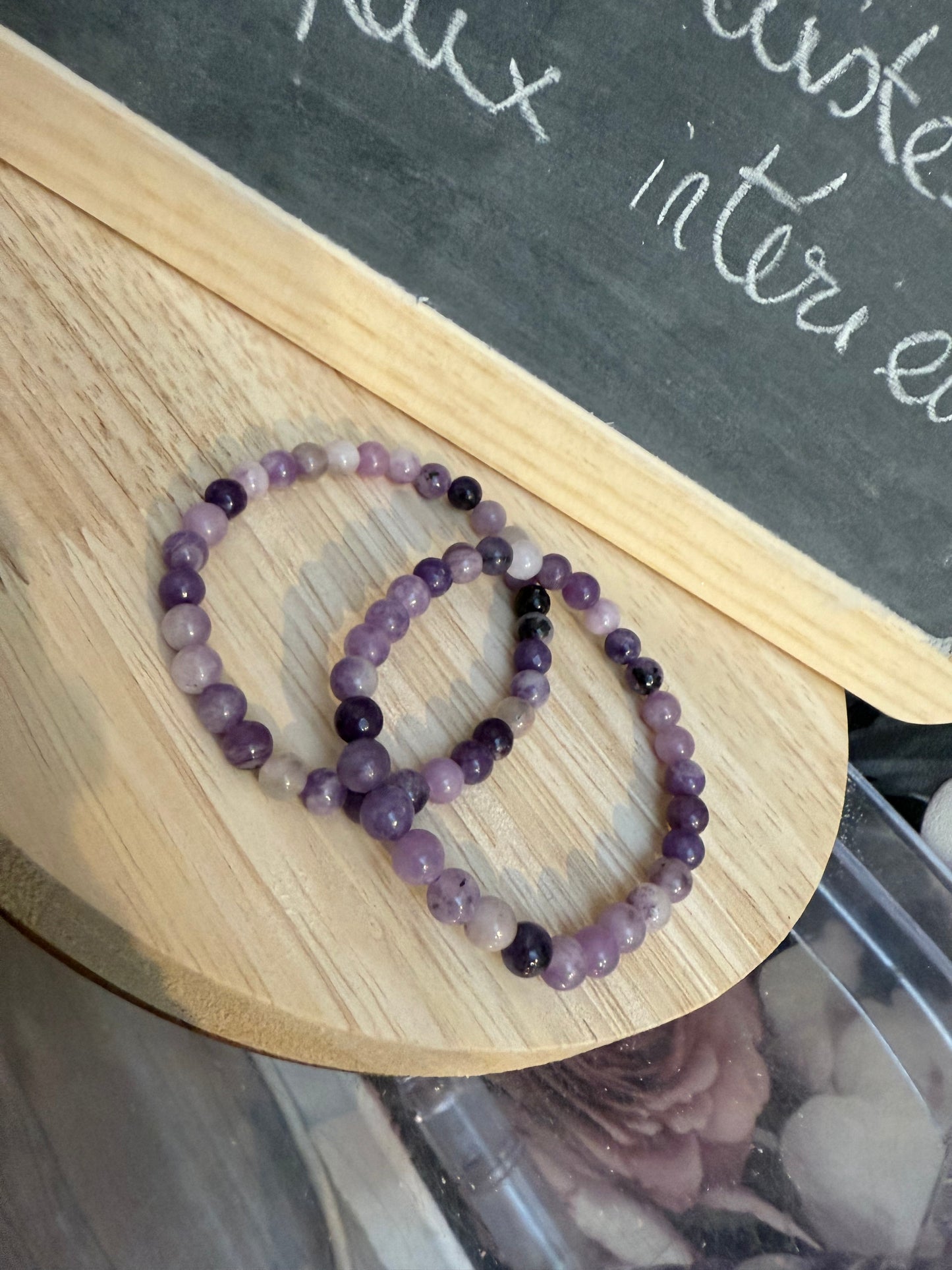 Bracelet lepidolite