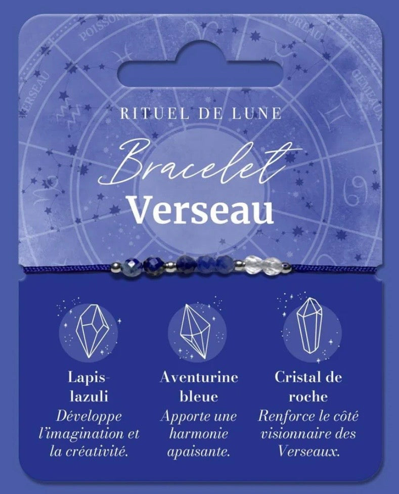 Bracelet astro verseau
