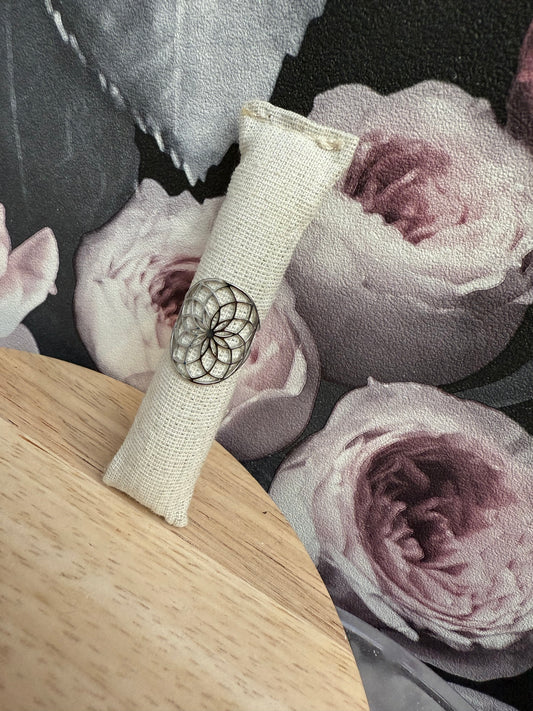 Bague fleur de vie modèle 4