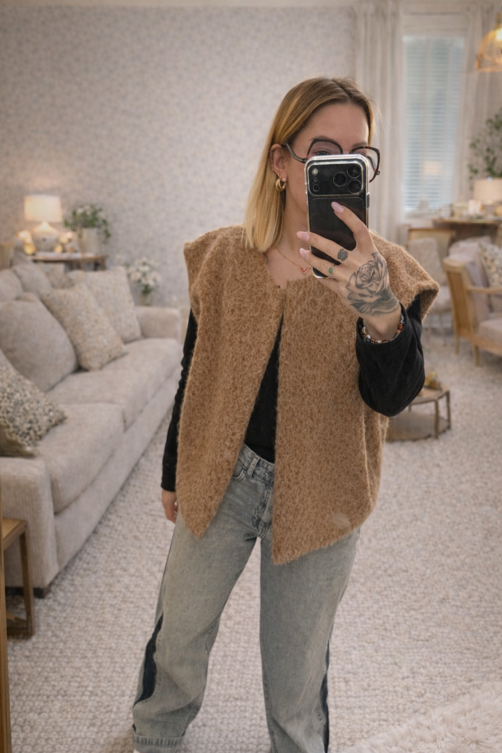✨ Gilet Alizée — la touche tendance qui change tout 🤍
