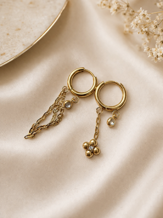 ✨ Boucles d’oreilles Isis — élégance, lumière & féminité ✨