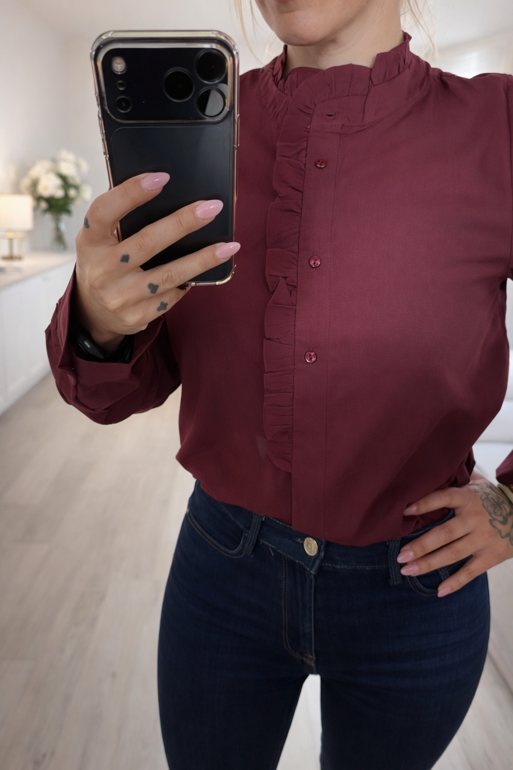 ✨ Chemise Louise — élégance & détails raffinés 💫