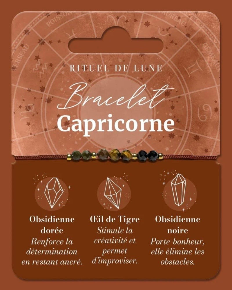 Bracelet astro capricorne